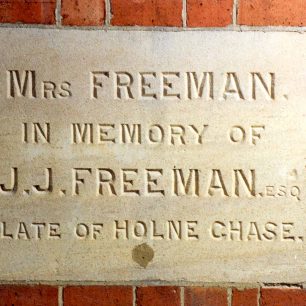 Freeman Memorial stone