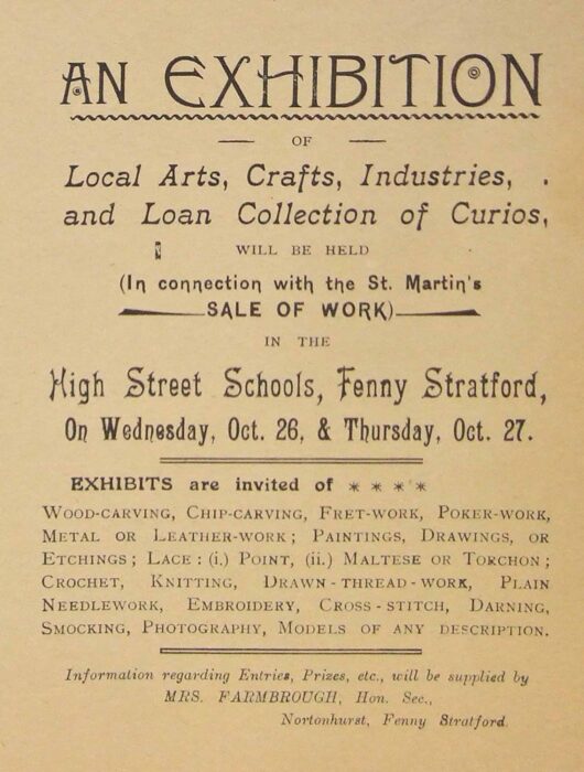 Exhibition of Local Arts and Crafts