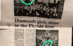 Rushden and Diamonds FC in the newspaper