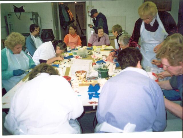 Mosaics - class in action