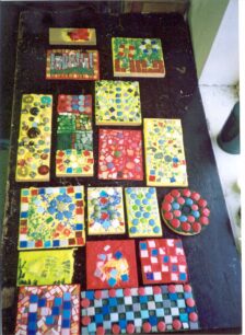 Mosaics - samples of the mosaics