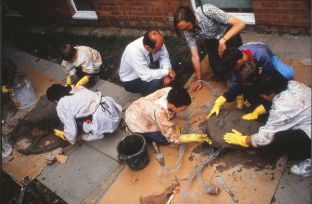 Making simulated goat-head