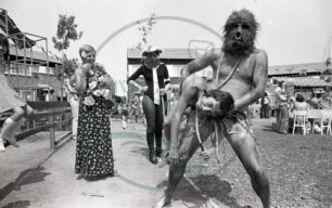 Fancy dress at Eaglestone Street Fair 10-07-1976