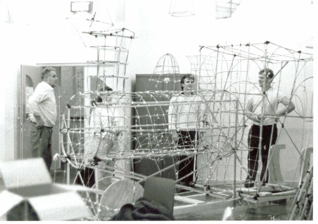 Frame of the locomotive lantern