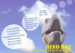 Dino Day leaflet