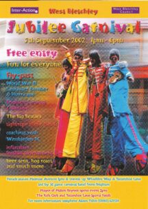 Poster for 2002 West Bletchley Carnival