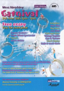 Poster for 2005 West Bletchley Carnival