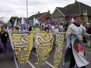 Parade group from White Spire School