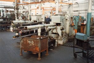 Wickman Automatic lathes in the Fitting & Machine Shop