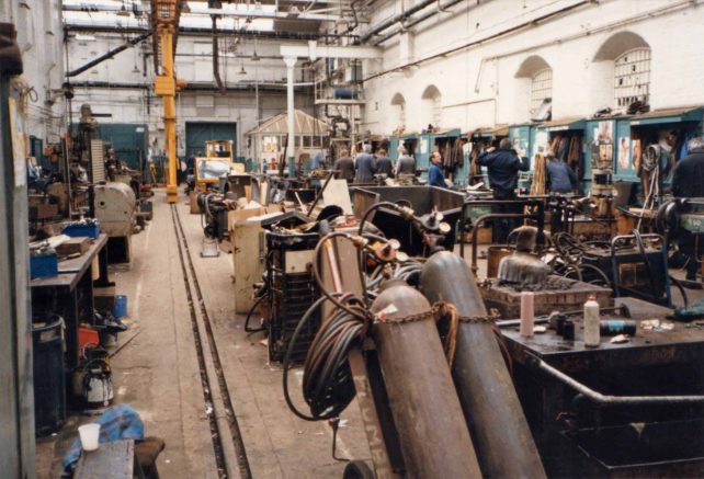 View of Millwrights Shop