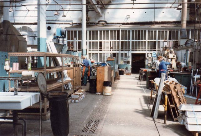 View of Brass Shop