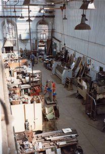 Guillotine & Press in Tin Shop