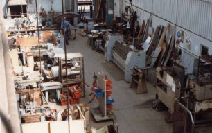 Guillotine & Press in Tin Shop