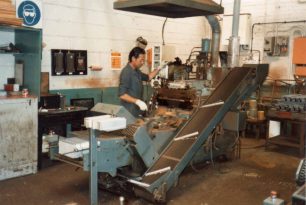 Machinery to manufacture cell plates from white metal