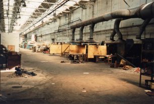 Welding Bay almost empty