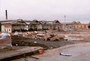 East end of Body Shop demolished