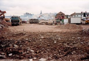 The last of the Canteen is demolished