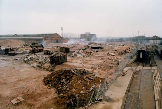 The site after the Effluent Plant had gone
