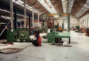 New Balancing machine in the Wheel Shop