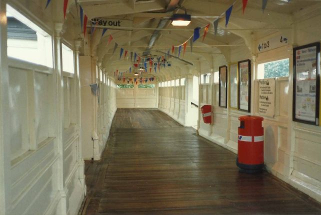 Wolverton station footbridge