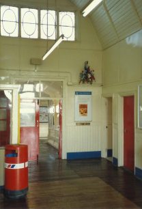 Wolverton Station booking hall