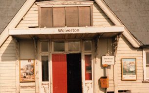 Wolverton station building just before demolition
