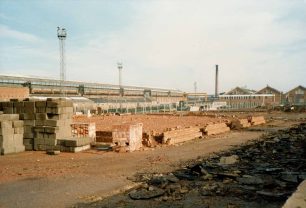 Foundations are prepared for 'The Car Shop' on the old McCorquodales site