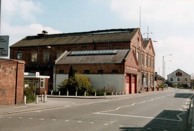 Works Main Entrance, Fire Station, Canteen, Fitting Shop & Veterans' Institute