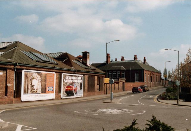 View along Stratford Road from Creed Street junction