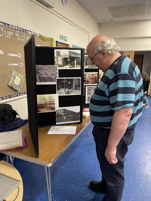 Fishermead resident views archival photos of Fishermead, April 21st, 2023