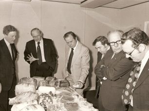 Scot manager ? Jack Jones, Ron Todd, Reg Thomas, Jack Lucas, Stan Clarry