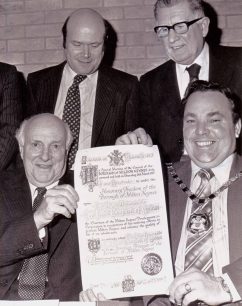 Lord Campbell made Freeman of the City