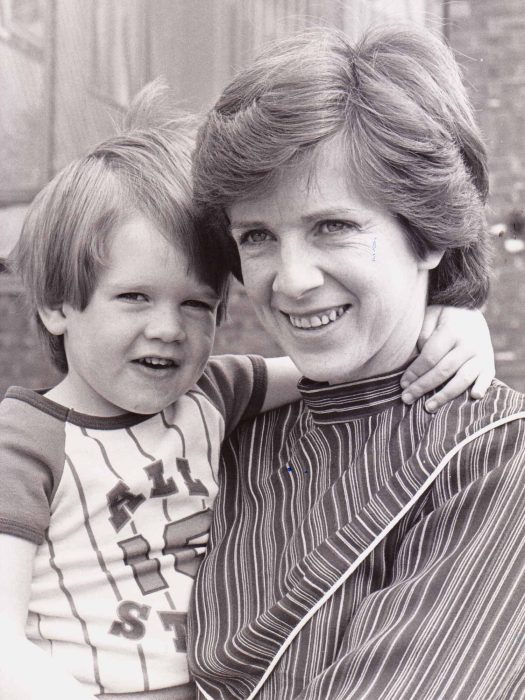 Woman & Child at BBC Money House