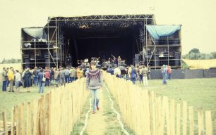 Front view of the stage at Milton Keynes Bowl