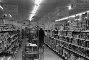 Netherfield - the Co-op shop inside