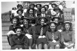 Girls Life Brigade visit to Royal Albert Hall
1949