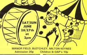 Bletchley Carnival Leaflet, 1976