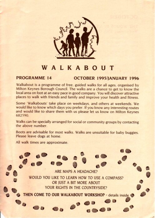Walkabout Programme Number 14