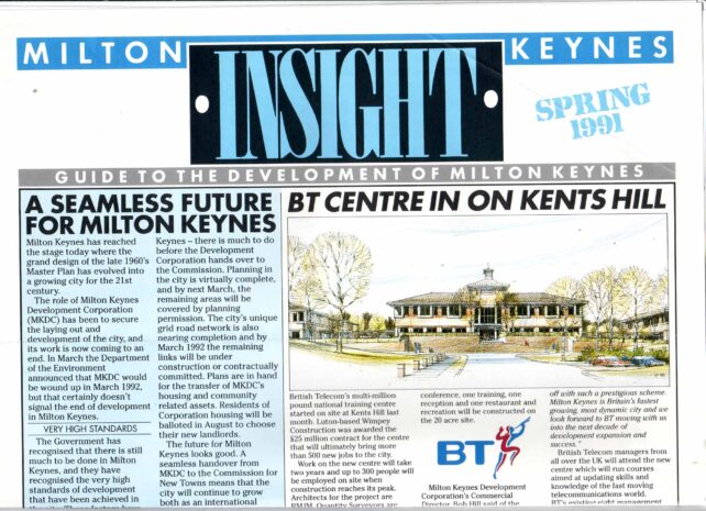 Milton Keynes Insight Spring 1991