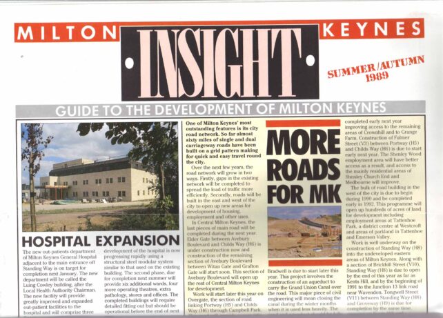 Milton Keynes Insight Summer/Autumn 1989