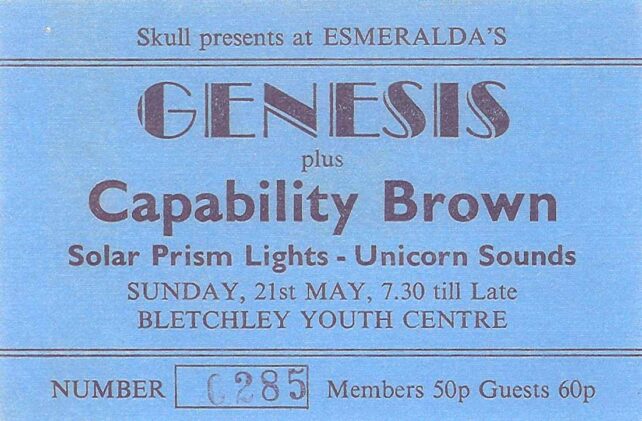 Esmeralda's - Genesis ticket