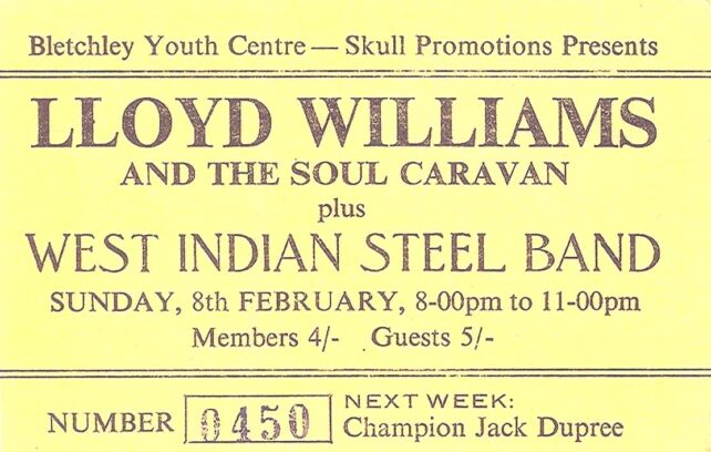 Lloyd Williams ticket
