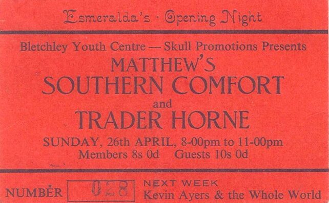 Esmeralda's - Southern Comfort ticket