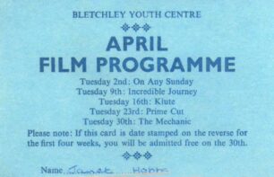 April Film Programme ticket