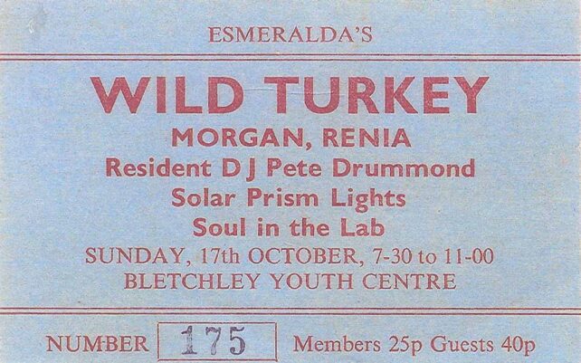 Esmeralda's - Wild Turkey ticket