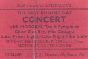 Esmeralda's - The Not Boxing Concert ticket