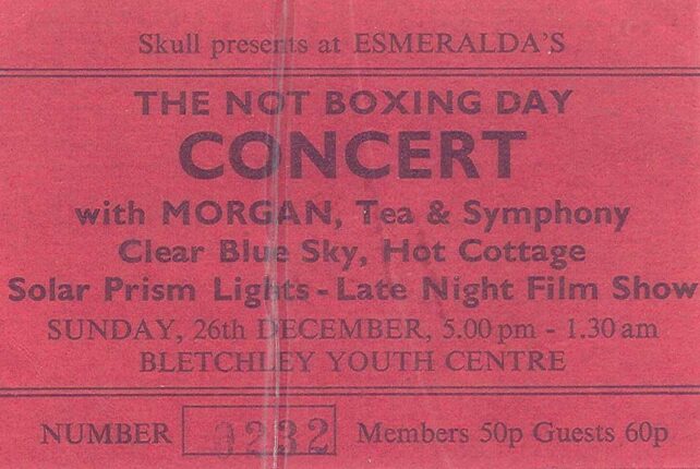 Esmeralda's - The Not Boxing Concert ticket