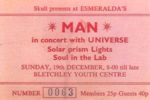 Esmeralda's - Man ticket