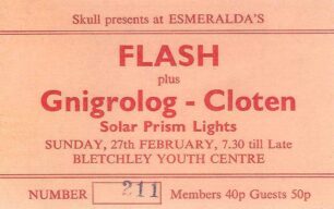 Esmeralda's - Flash ticket