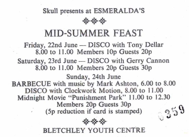 Esmeralda's - Mid-Summer Feast ticket